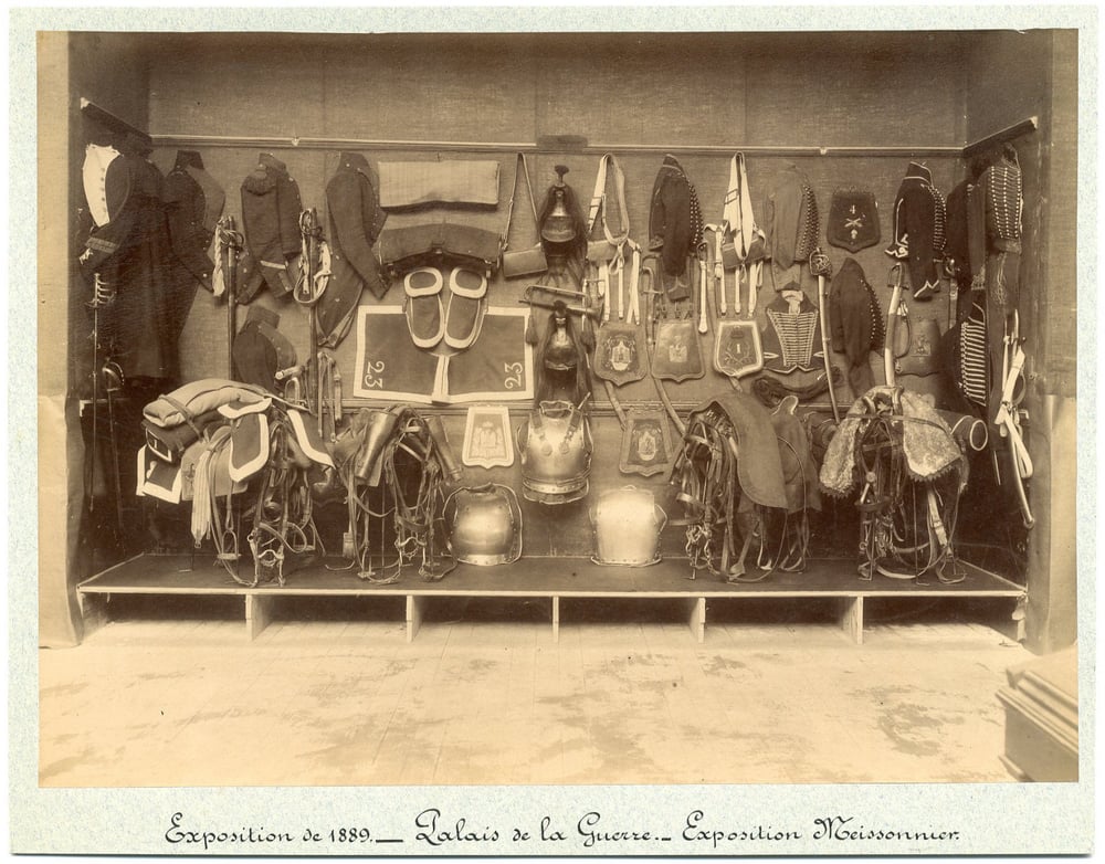 Image of Ernest Meissonier: Napoleonic collection, Palais de la Guerre, 1889