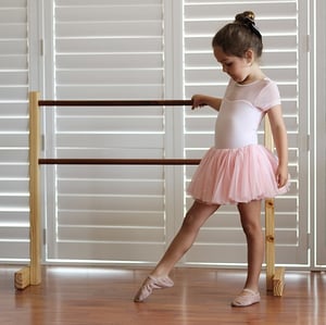 Image of Wooden Ballet Barre 