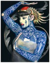 The Blue Muse -print-