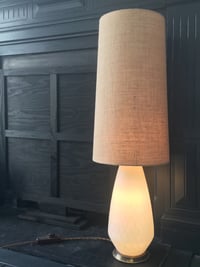 Image 1 of Mid-Century Glass Lamp Base with Three-Way Switch