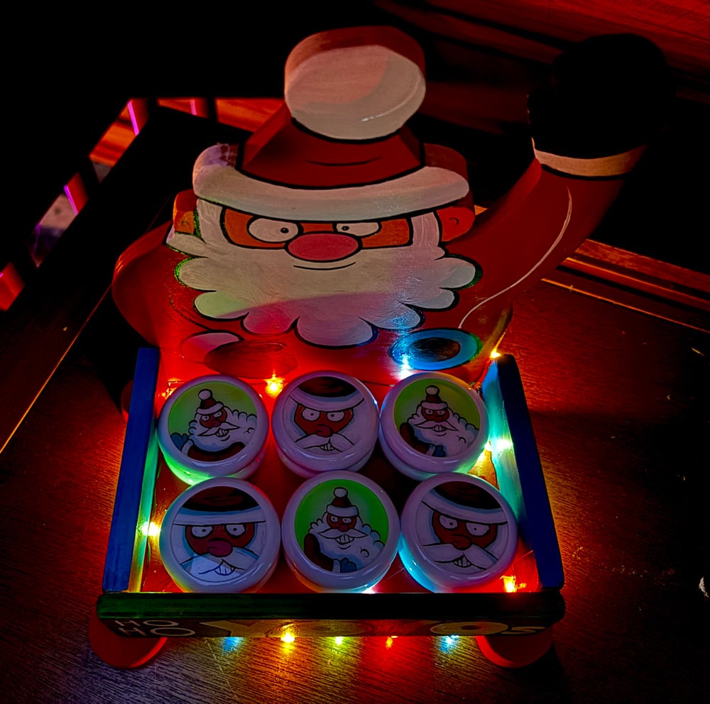 Image of HO HO SANTA YO-YO BOX with lights