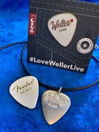 Image 1 of #LoveWellerLive Fine Silver Pendant