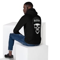 Image 3 of BLEGH HAT SKULL HOODIE