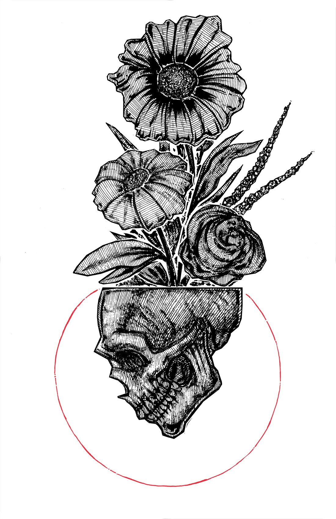 Image of "In My Head" 8.5"x11" Watercolor Print