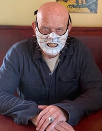 Image 1 of Pinhead PPE Collectible Mask Autographed By Doug Bradley