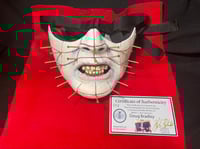 Image 3 of Pinhead PPE Collectible Mask Autographed By Doug Bradley
