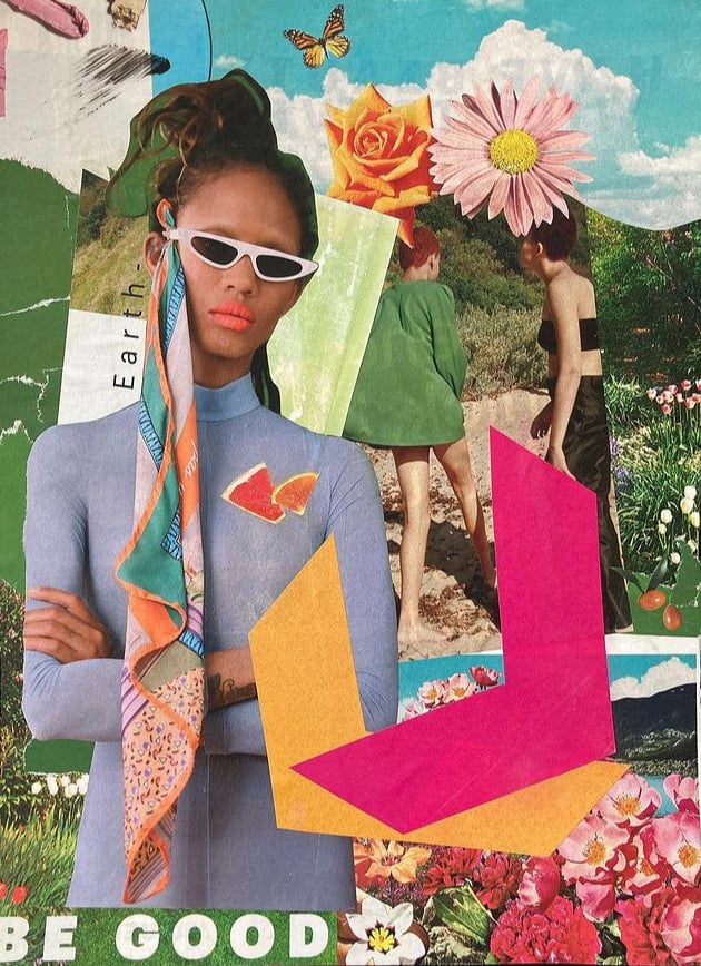 Image of Be Good | Original Handcut Collage, 1 of 1