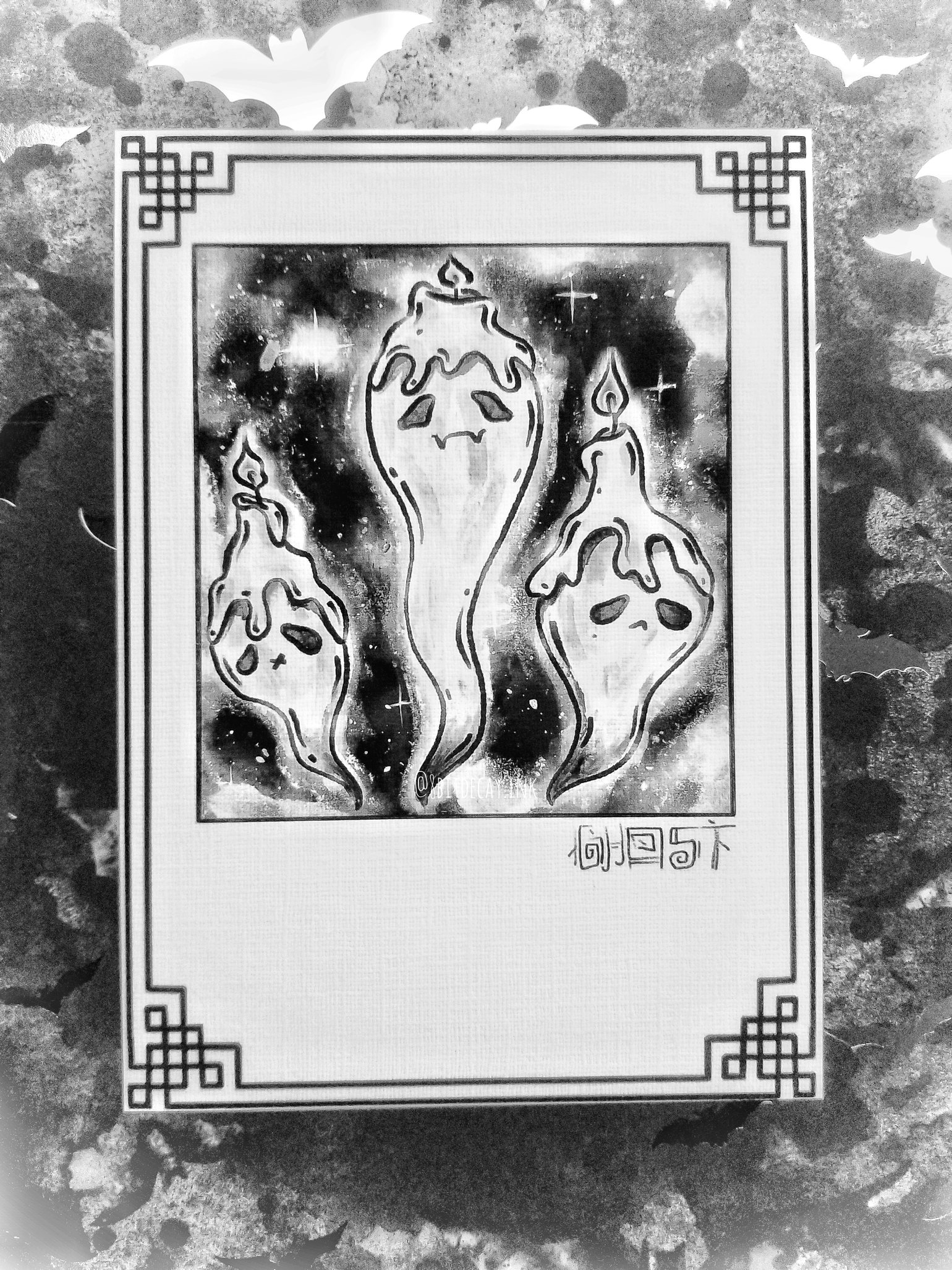 Image of Ghosts Polaroid 4 x 5.5 Print