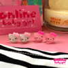 Kawaii Kitty Stud Earrings - 2 Pairs