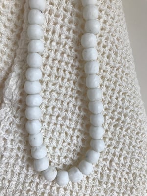 Image of Beads for your home - white glass