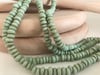 Sea Green Glass Beads - small