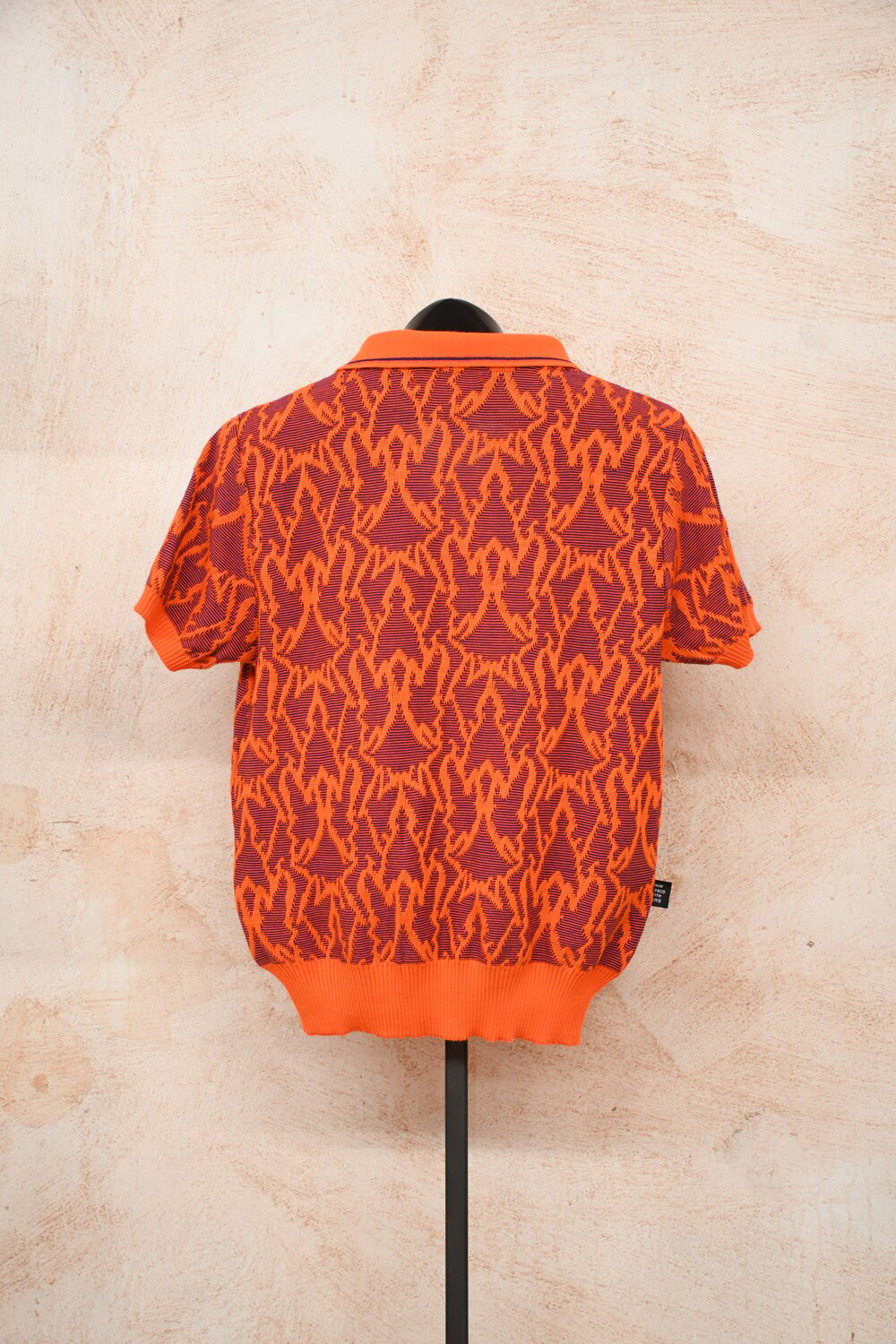 Neon orange polo on sale shirt