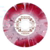 Image 2 of La Muchacha - (45rpm) "La Sentada / Ranchera Marijuanera" **w/ download card + Jukebox Title Strip!