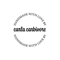 Image 1 of Round Handmade with Love by cursive