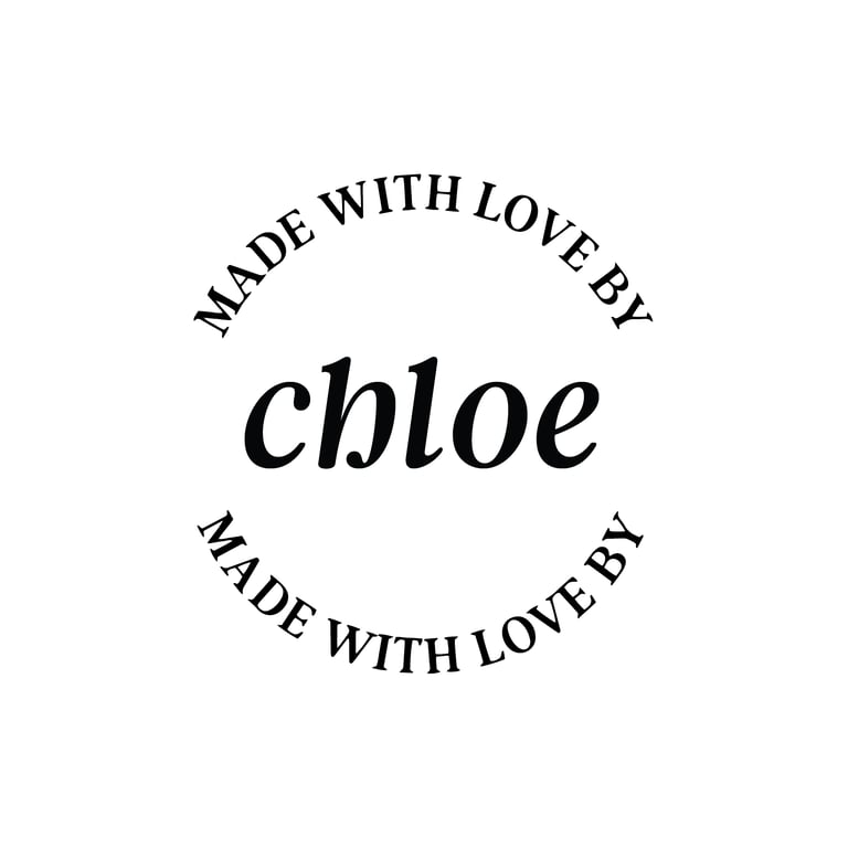 Round Made with Love by italic Image 2