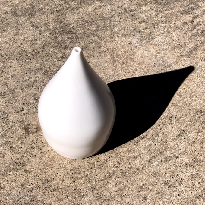 Image of Snow White Tapered Vase