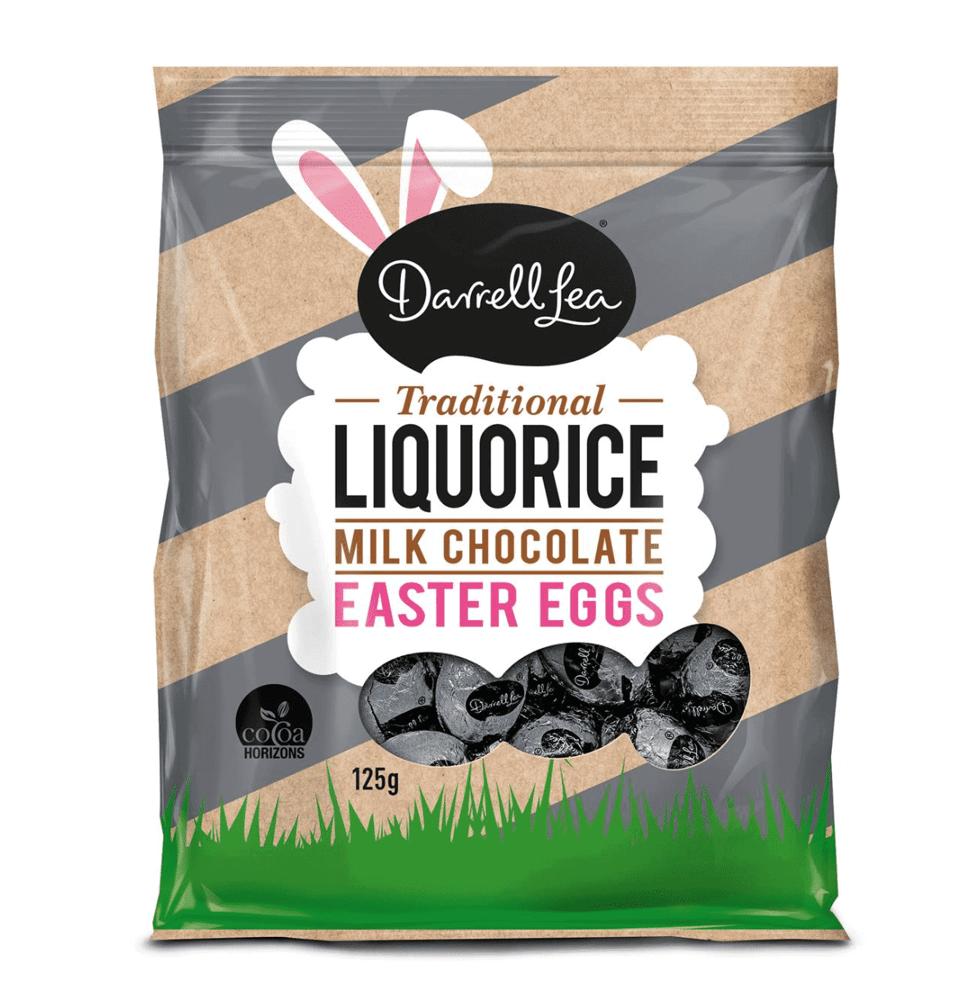 Image of Darrell Lea Liquorice Easter Eggs