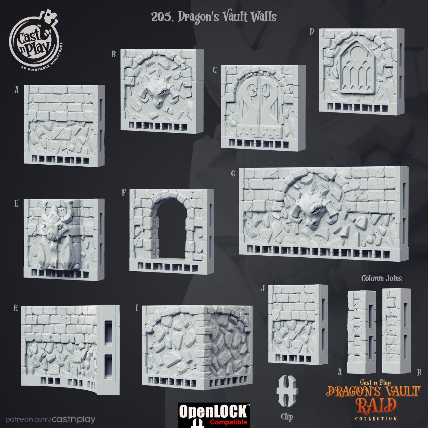 Dragon's Vault Walls (205)