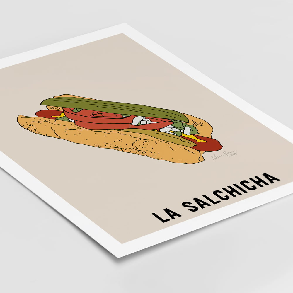 'La Salchicha' Print