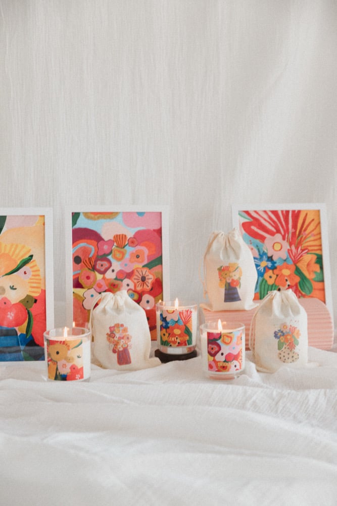 Image of IN BLOOM COLLECTION - CANDLE SET