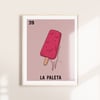 'La Paleta' Print