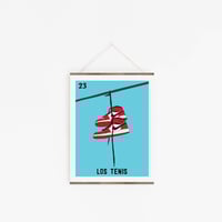 Image 2 of 'Los Tenis' Print