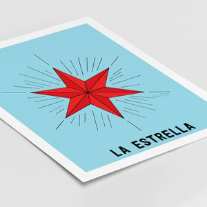 Image of 'La Estrella' Print