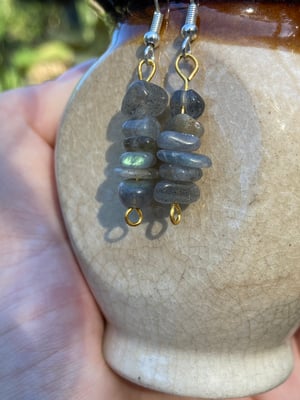 Image of Labradorite Earrings