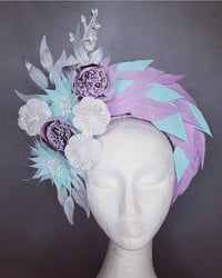 Mint and lilac crown