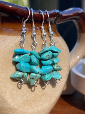 Image of Turquoise Dangle Earrings