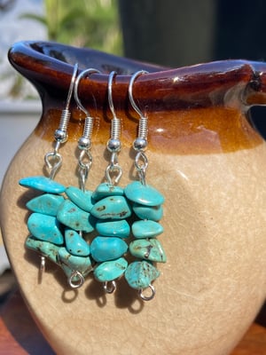 Image of Turquoise Dangle Earrings