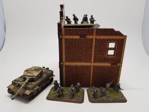 Image of Ruined Bank and Apartment