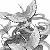Large Print: Spring Cranes