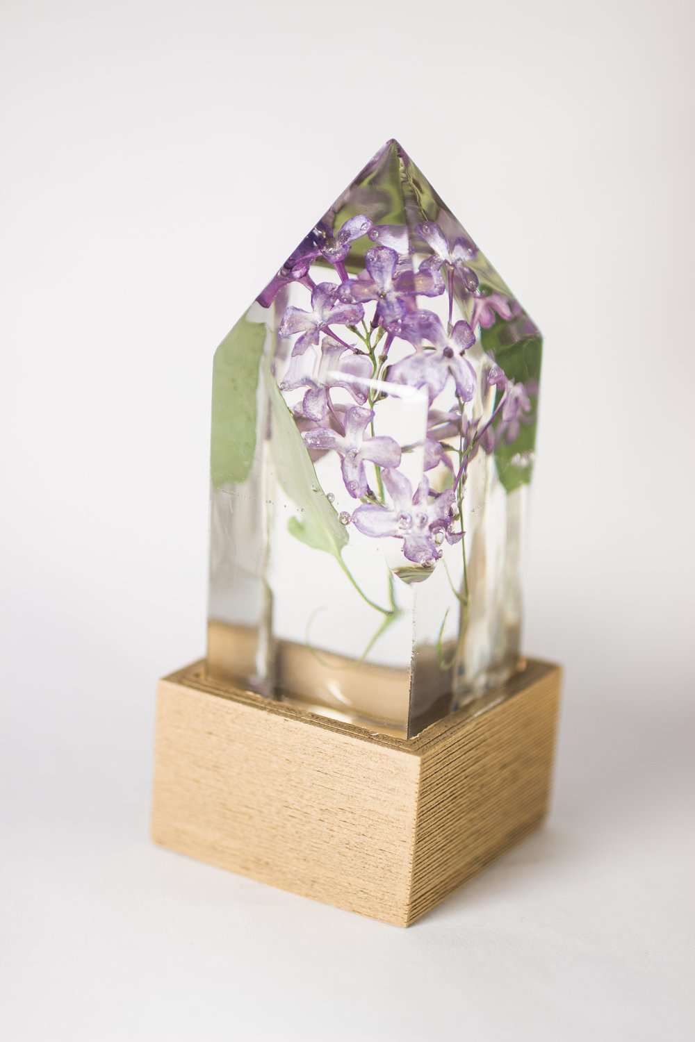 Image of Lilac (Syringa vulgaris) - Floral Night-Light #1
