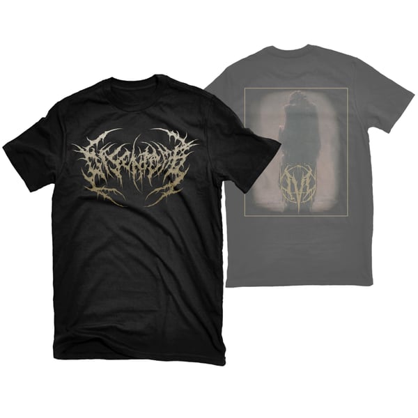 Image of DISENTOMB "MISERY" GOLD T-SHIRT