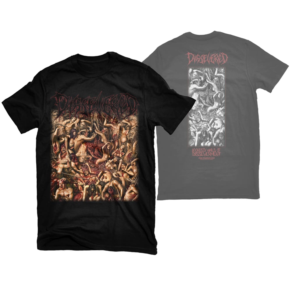 Image of DISSEVERED "AGONIZED WAILS OF DISSEVERMENT" T-SHIRT