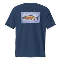 Image 1 of Goose Creek Co Authentic Southern Rainbow Trout - Unisex garment-dyed pocket t-shirt