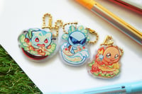 Kanto Starters Clear Charms