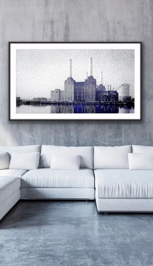 Dot Matrix - Battersea Power Station - Poured paint dot by dot