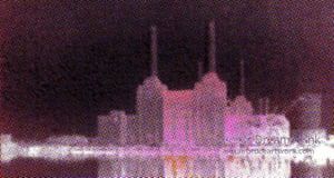 Electric Dreams Invert Pink - Battersea Power Station - Limited Edition Print 1/3