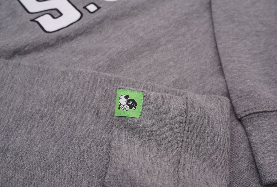 Image of Loudlife Louie crewneck sweater (grey)