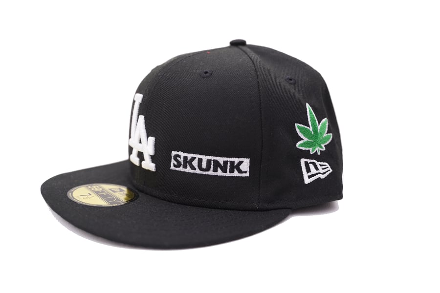 Image of L.A. Skunk the World Series fitted cap (PRE-ORDER)