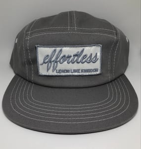 Image of Grey Effortless 5 Panel Hat