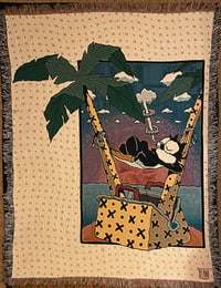 Image 1 of Vacation Felix woven blanket 