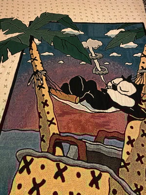 Image of Vacation Felix woven blanket 