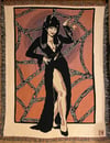 Mistress of the Dark woven blanket PREORDER