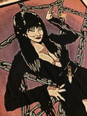 Mistress of the Dark woven blanket PREORDER