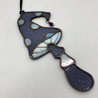 Image 1 of Purple Pixie Mushroom Suncatcher 