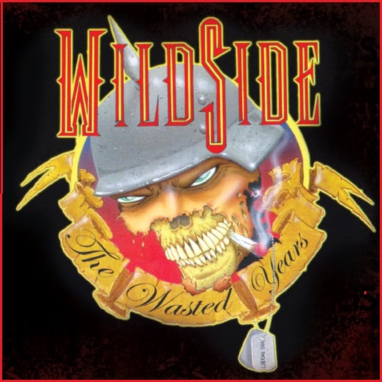 Image of WildSide "The Wasted Years" factory silver pressed 14 track CD - RLS Records (2004)