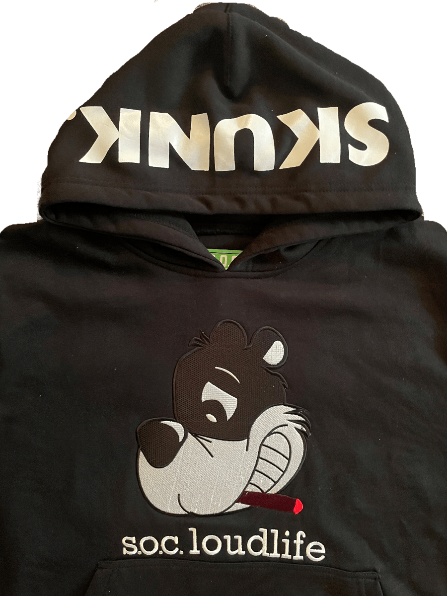 Image of Loudlife Louie “SkunkHead” Pullover hoodie